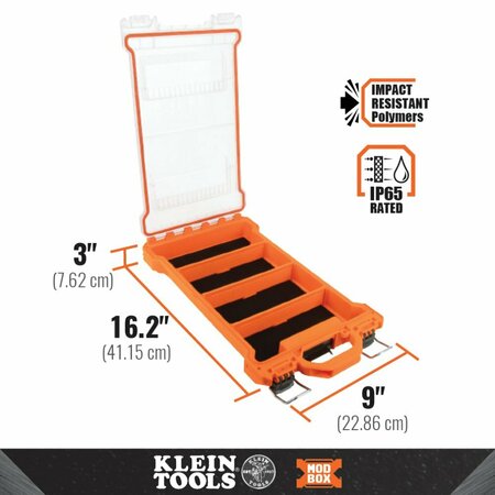 Klein Tools Tool Bag, Orange, Impact Resistant Polymers 54812MB